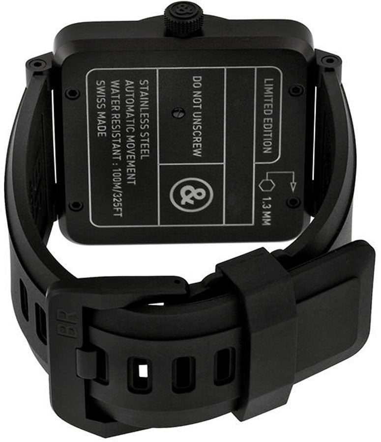 Bell & Ross Aviation Instruments Black PVD Men's Watch BR0192-HORIZON