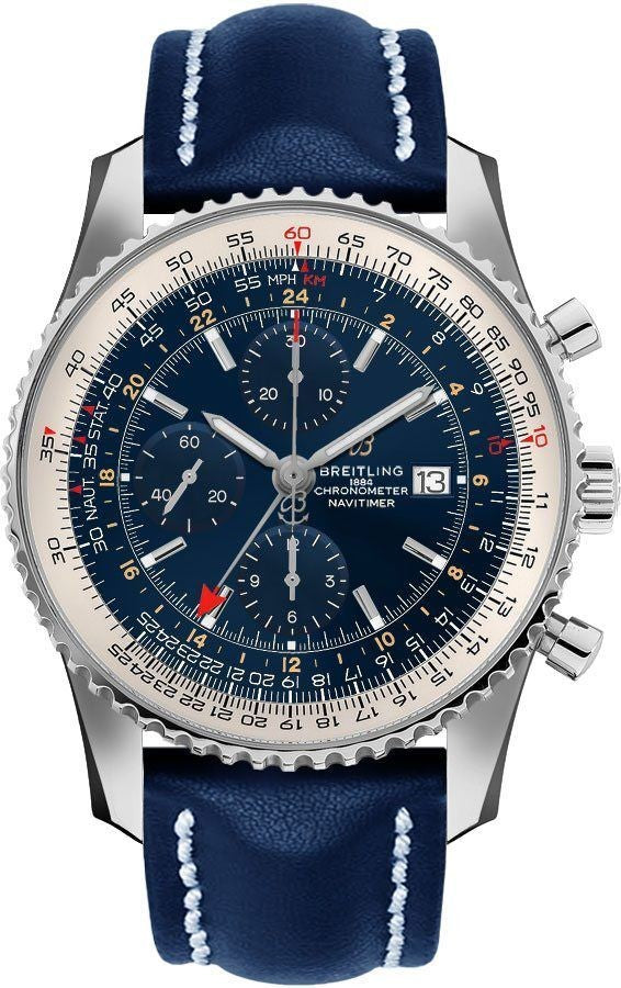 Breitling Navitimer Chronograph GMT 46 Men's Watch A24322121C2X2