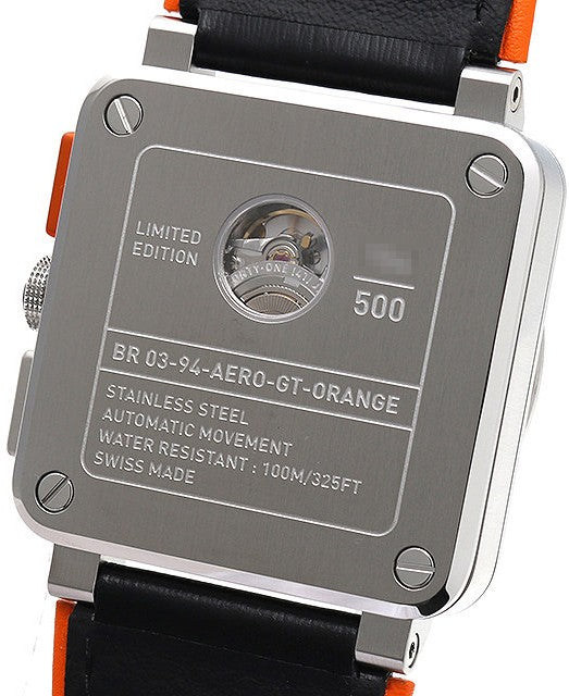 Bell & Ross Aviation Instruments BR0394-SC-ORA/SCA