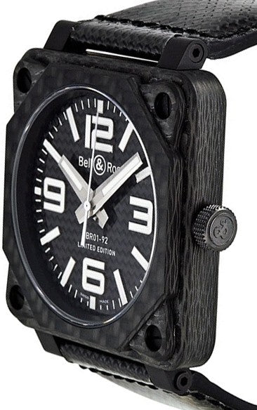 Bell & Ross Aviation Instruments Carbon Fiber Men's Watch BR0192-CA-FIBER