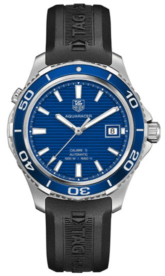 Tag Heuer Aquaracer 41mm Blue Dial Men's Watch WAK2111.FT6027