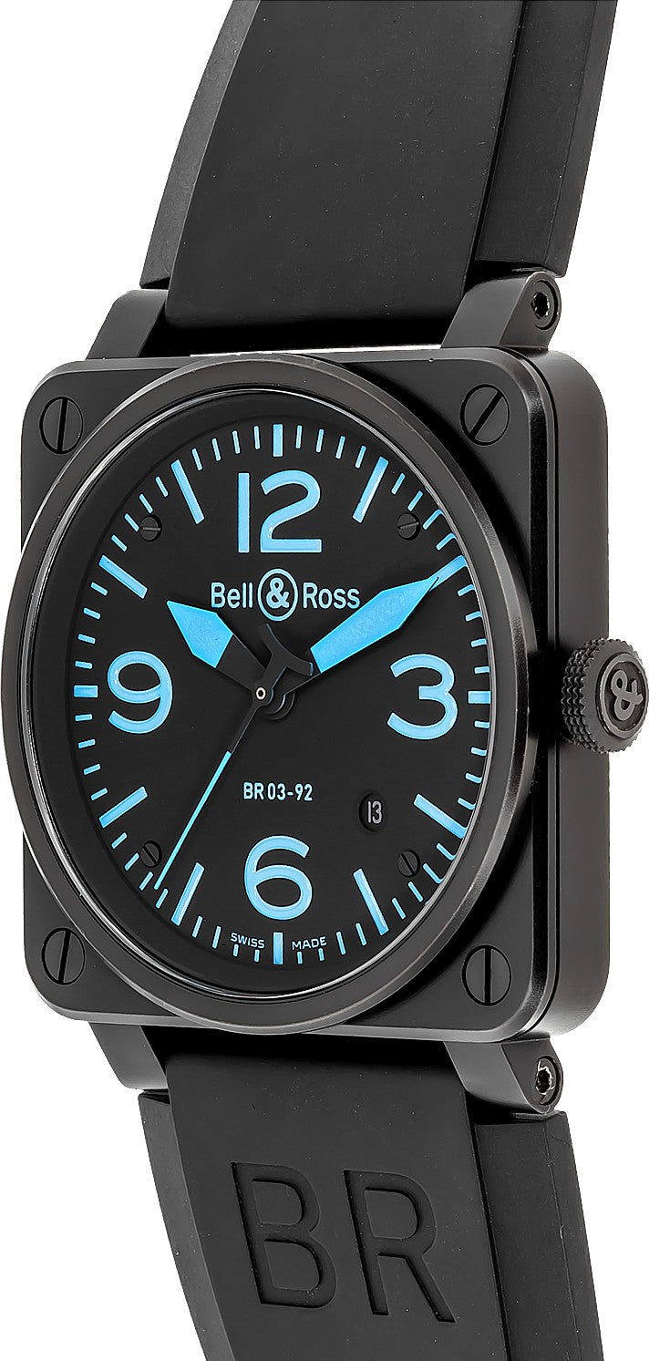 Bell & Ross Aviation Instruments BR0392-BLUE