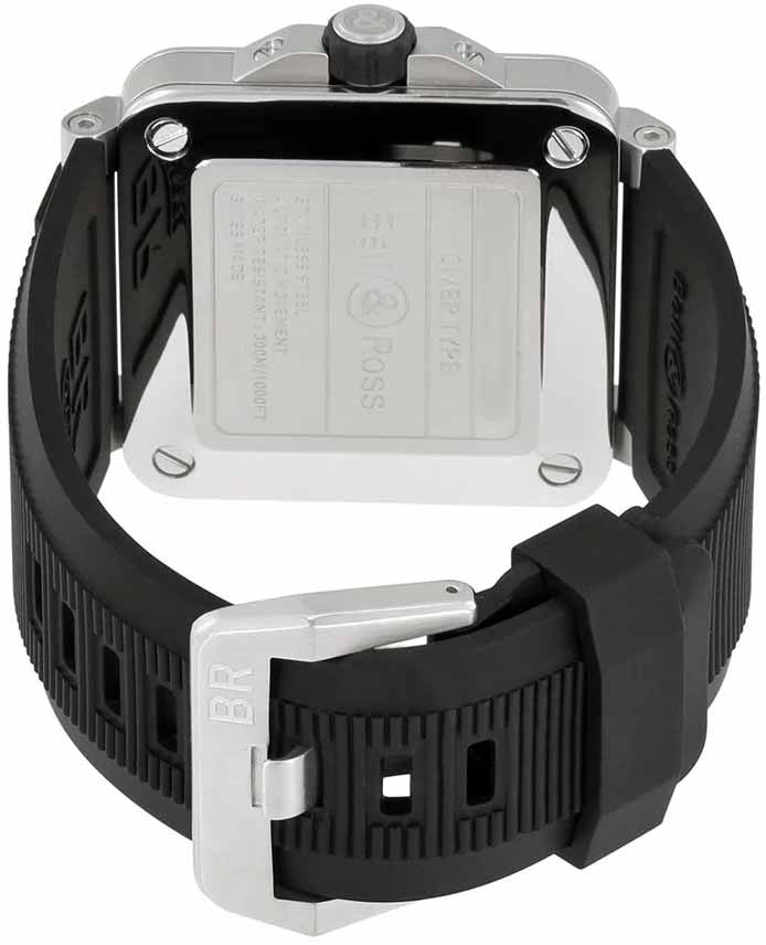 Bell & Ross Aviation Instruments BR0392-D-BL-ST/SRB