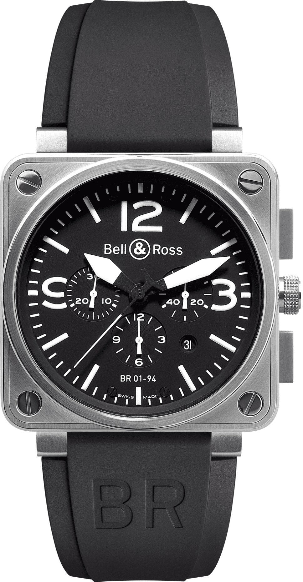Bell & Ross Aviation Instruments BR0194-BL-ST